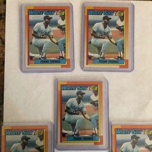 1990 TOPPS ROOKIE CARD FRANK THOMAS